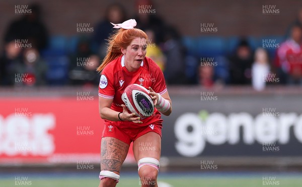 170526 - Wales v Italy, 2026 Guinness Women’s 6 Nations - Georgia Evans of Wales