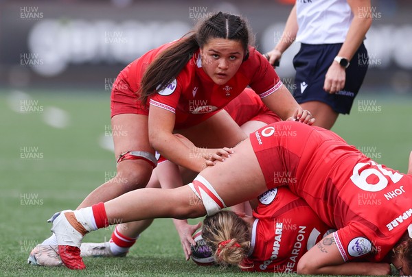 170526 - Wales v Italy, 2026 Guinness Women’s 6 Nations - Jorja Aiono of Wales