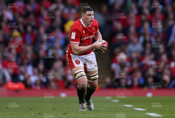 190322 - Wales v Italy - Guinness 6 Nations - Seb Davies of Wales