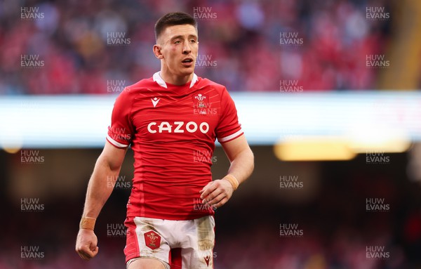 190322 Wales v Italy, Guinness Six Nations 2022 - Josh Adams of Wales
