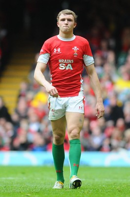 20.03.10 - Six Nations Rugby, Wales v Italy Wales' youngest ever cap, Tom Prydie 