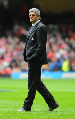 20.03.10 - Six Nations Rugby, Wales v Italy Italy coach Nick Mallett 