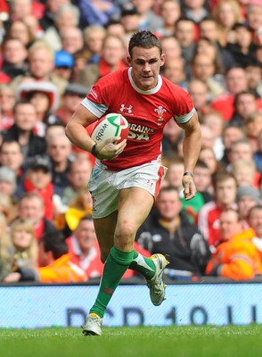 20.03.10 - Six Nations Rugby, Wales v Italy Wales' Lee Byrne 