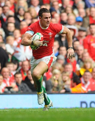 20.03.10 - Six Nations Rugby, Wales v Italy Wales' Lee Byrne 