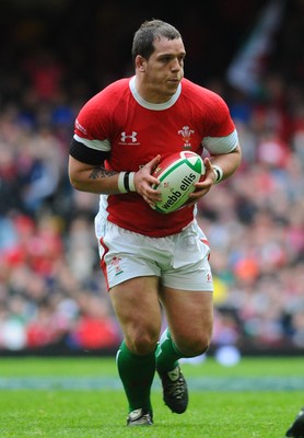 20.03.10 - Six Nations Rugby, Wales v Italy Wales' Paul James 