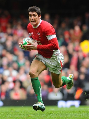 20.03.10 - Six Nations Rugby, Wales v Italy Wales' James Hook 