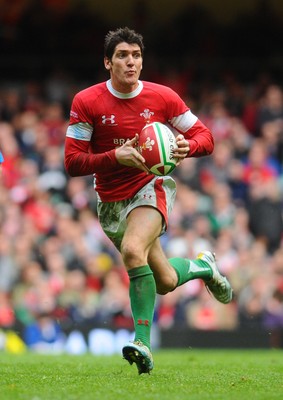20.03.10 - Six Nations Rugby, Wales v Italy Wales' James Hook 