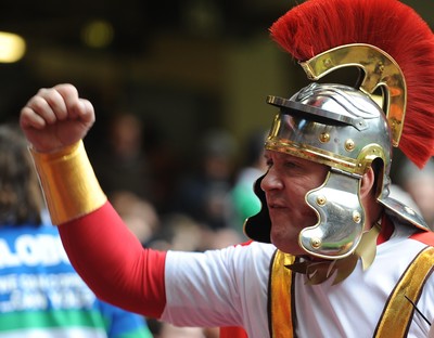 20.03.10 - Six Nations Rugby, Wales v Italy Wales rugby fans 