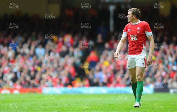 20.03.10 - Six Nations Rugby, Wales v Italy Wales' Tom Prydie 