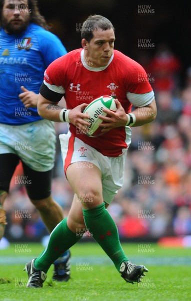 20.03.10 - Six Nations Rugby, Wales v Italy Wales' Paul James 