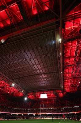 151125 - Wales v Japan, Quilter Nations Series - A general view of the Principality Stadium as the kick off approaches