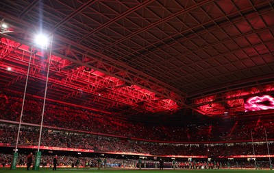 151125 - Wales v Japan, Quilter Nations Series - A general view of the Principality Stadium as the kick off approaches