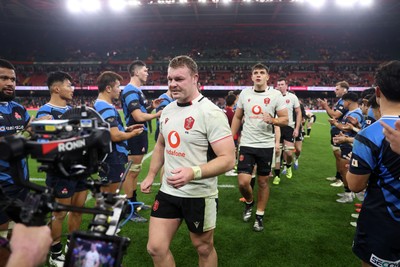 151125 - Wales v Japan - Quilter Nations Series - Dewi Lake of Wales at full time