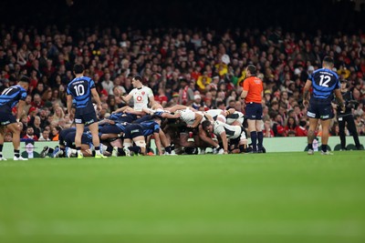 151125 - Wales v Japan - Quilter Nations Series - Scrum