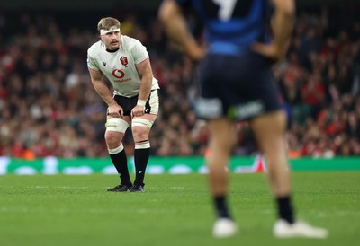 151125 - Wales v Japan - Quilter Nations Series - Aaron Wainwright of Wales 