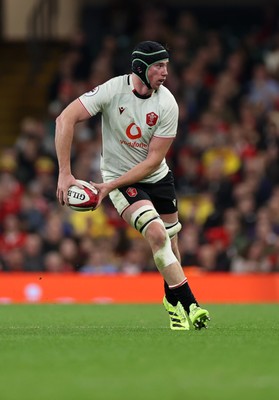 151125 - Wales v Japan - Quilter Nations Series - Adam Beard of Wales 