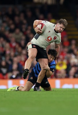 151125 - Wales v Japan - Quilter Nations Series - Olly Cracknell of Wales 