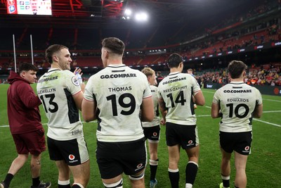 151125 - Wales v Japan - Quilter Nations Series - Back of jerseys