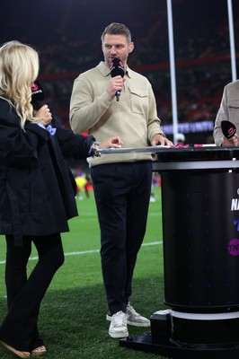 151125 - Wales v Japan - Quilter Nations Series - Dan Biggar working for TNT Sports