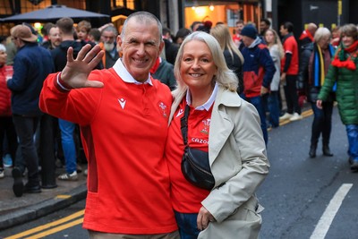 151125 - Wales v Japan - Quilter Nations Series - Wales fans outside the stadium