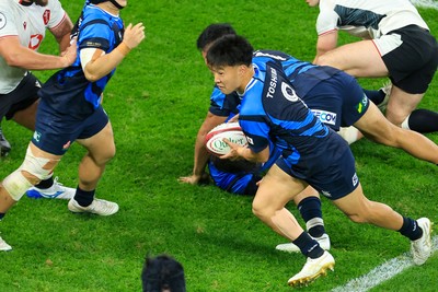 151125 - Wales v Japan - Quilter Nations Series - Naoto Saito of Japan