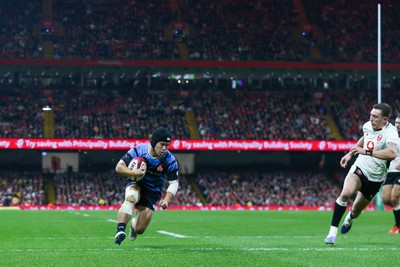 151125 - Wales v Japan - Quilter Nations Series - Kippei Ishida of Japan goes over for a try