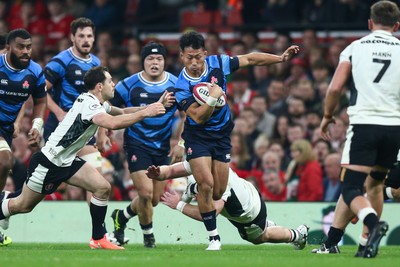 151125 - Wales v Japan - Quilter Nations Series - Tomoki Osada of Japan makes a break