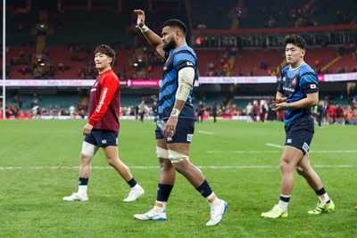 151125 - Wales v Japan - Quilter Nations Series - Faulua Makisi of Japan at the end of the match