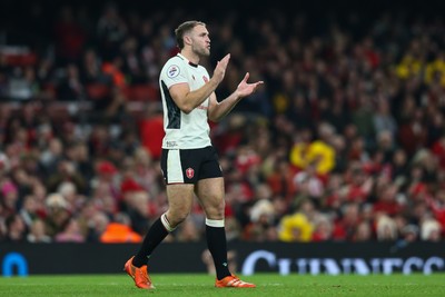 151125 - Wales v Japan - Quilter Nations Series - Max Llewellyn of Wales