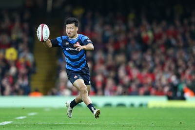 151125 - Wales v Japan - Quilter Nations Series - Naoto Saito of Japan