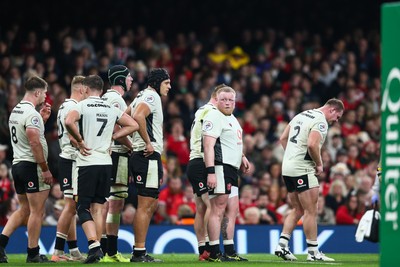 151125 - Wales v Japan - Quilter Nations Series - Wales forwards