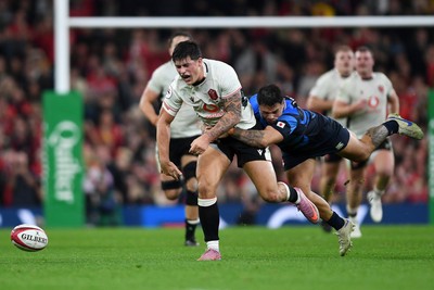 151125 - Wales v Japan - Quilter Nations Series - Louis Rees-Zammit of Wales