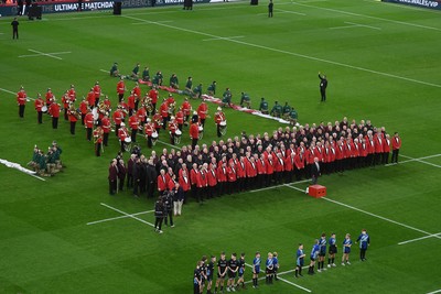 151125 - Wales v Japan - Quilter Nations Series - Wales anthem