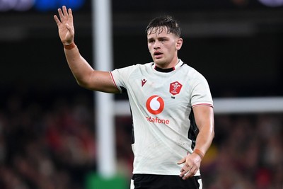 151125 - Wales v Japan - Quilter Nations Series - Alex Mann of Wales