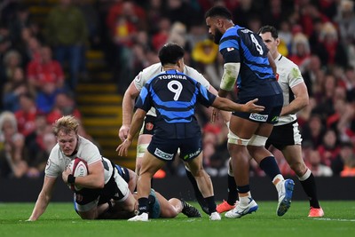 151125 - Wales v Japan - Quilter Nations Series - Blair Murray of Wales