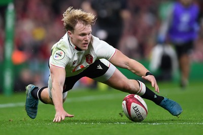 151125 - Wales v Japan - Quilter Nations Series - Blair Murray of Wales