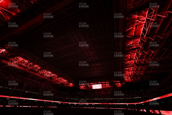 151125 - Wales v Japan, Quilter Nations Series - A general view of the Principality Stadium as the kick off approaches