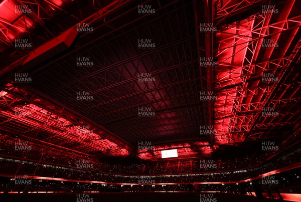 151125 - Wales v Japan, Quilter Nations Series - A general view of the Principality Stadium as the kick off approaches