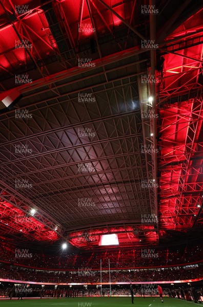 151125 - Wales v Japan, Quilter Nations Series - A general view of the Principality Stadium as the kick off approaches