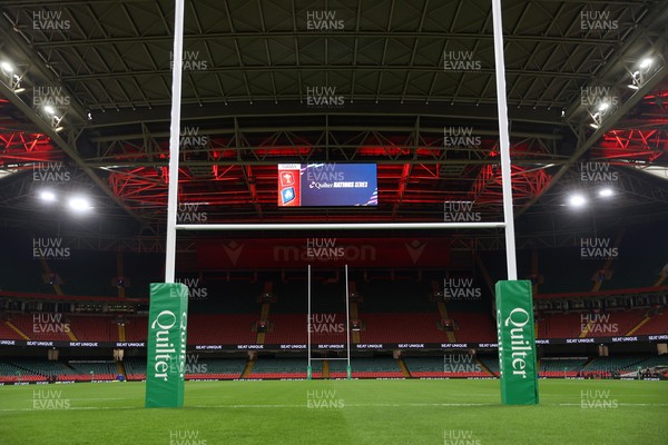 151125 - Wales v Japan - Quilter Nations Series - General View of Principality Stadium before the game