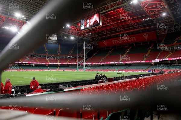 151125 - Wales v Japan - Quilter Nations Series - General View of Principality Stadium before the game