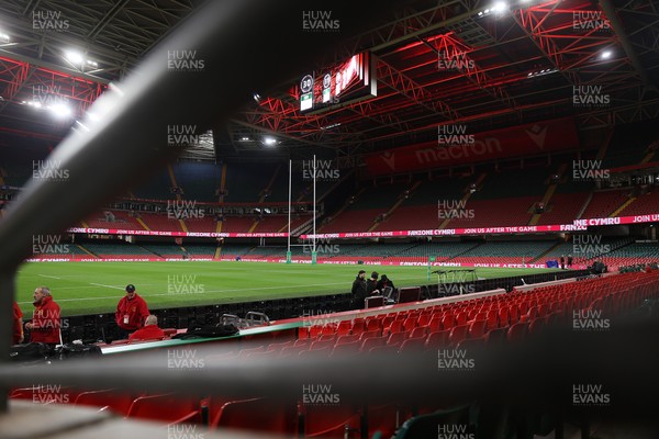 151125 - Wales v Japan - Quilter Nations Series - General View of Principality Stadium before the game