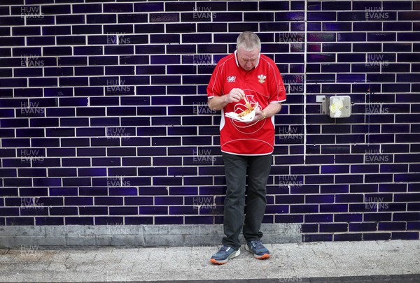 151125 - Wales v Japan - Quilter Nations Series - Fans outside the stadium