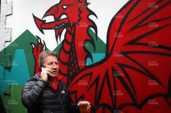 151125 - Wales v Japan - Quilter Nations Series - Fans outside the stadium