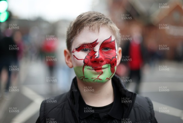 151125 - Wales v Japan - Quilter Nations Series - Fans outside the stadium