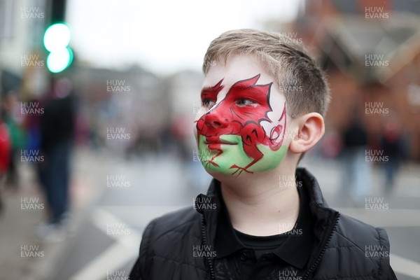 151125 - Wales v Japan - Quilter Nations Series - Fans outside the stadium