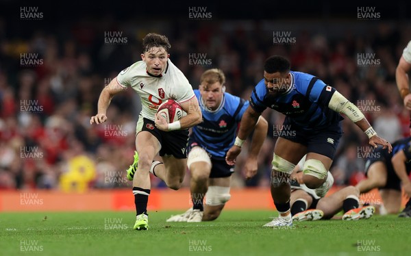 151125 - Wales v Japan - Quilter Nations Series - Dan Edwards of Wales 
