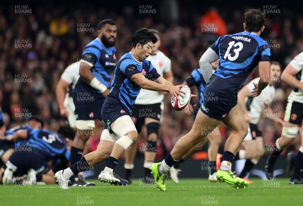 151125 - Wales v Japan - Quilter Nations Series - Seungsin Lee of Japan 