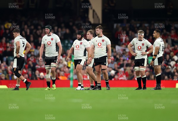 151125 - Wales v Japan - Quilter Nations Series - Wales players during the game