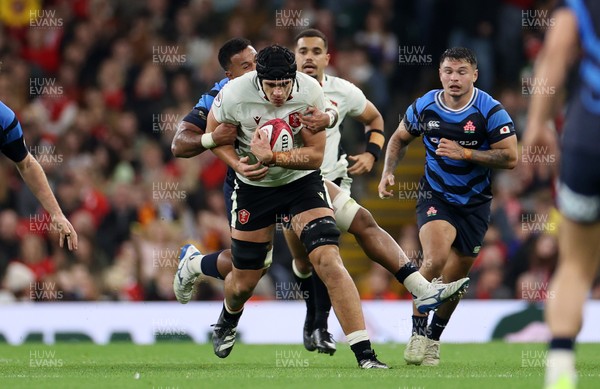 151125 - Wales v Japan - Quilter Nations Series - Dafydd Jenkins of Wales 